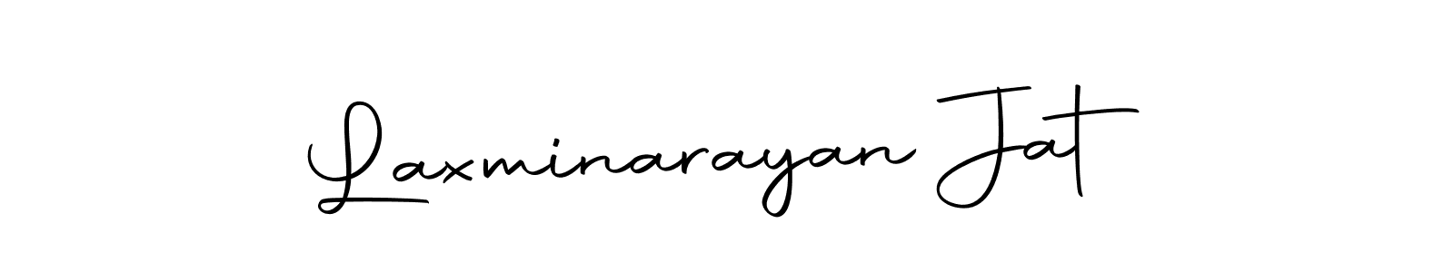 Make a beautiful signature design for name Laxminarayan Jat. With this signature (Autography-DOLnW) style, you can create a handwritten signature for free. Laxminarayan Jat signature style 10 images and pictures png