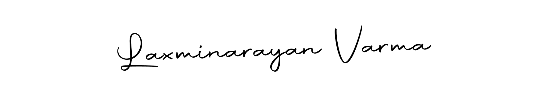 Design your own signature with our free online signature maker. With this signature software, you can create a handwritten (Autography-DOLnW) signature for name Laxminarayan Varma. Laxminarayan Varma signature style 10 images and pictures png