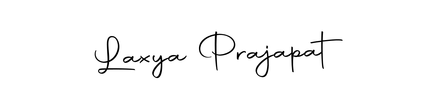 if you are searching for the best signature style for your name Laxya Prajapat. so please give up your signature search. here we have designed multiple signature styles  using Autography-DOLnW. Laxya Prajapat signature style 10 images and pictures png
