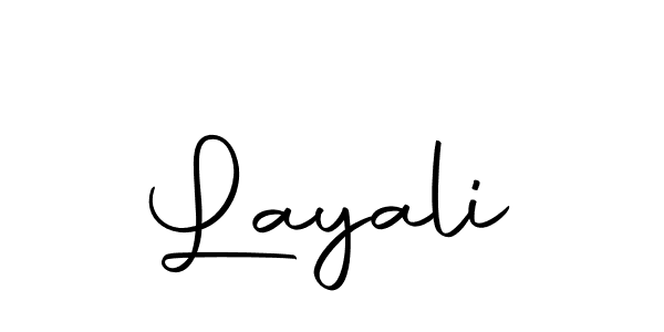 The best way (Autography-DOLnW) to make a short signature is to pick only two or three words in your name. The name Layali include a total of six letters. For converting this name. Layali signature style 10 images and pictures png