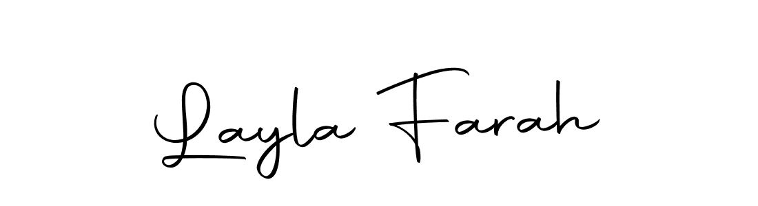 Layla Farah stylish signature style. Best Handwritten Sign (Autography-DOLnW) for my name. Handwritten Signature Collection Ideas for my name Layla Farah. Layla Farah signature style 10 images and pictures png