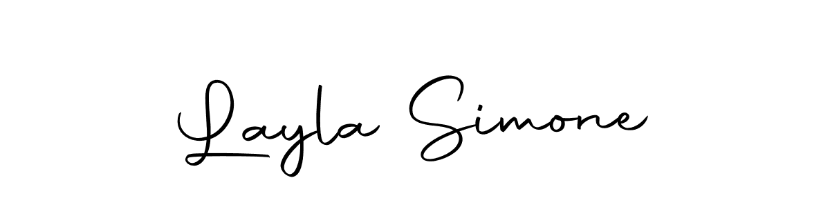 You can use this online signature creator to create a handwritten signature for the name Layla Simone. This is the best online autograph maker. Layla Simone signature style 10 images and pictures png