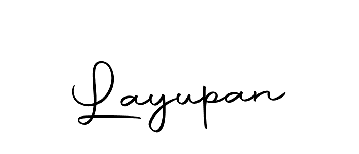 Use a signature maker to create a handwritten signature online. With this signature software, you can design (Autography-DOLnW) your own signature for name Layupan. Layupan signature style 10 images and pictures png