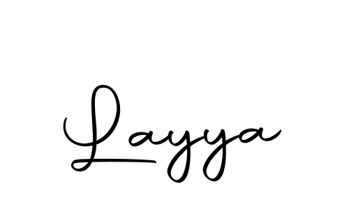 Create a beautiful signature design for name Layya. With this signature (Autography-DOLnW) fonts, you can make a handwritten signature for free. Layya signature style 10 images and pictures png