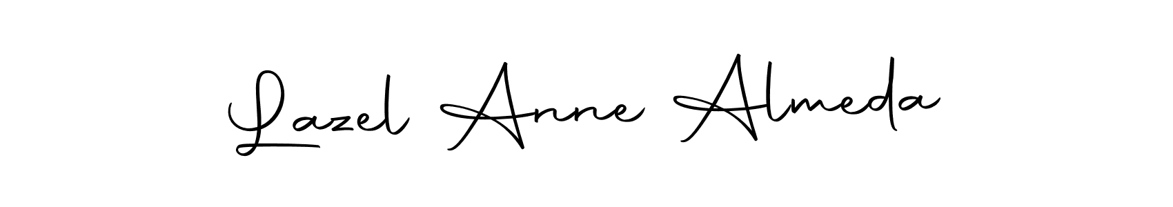 Design your own signature with our free online signature maker. With this signature software, you can create a handwritten (Autography-DOLnW) signature for name Lazel Anne Almeda. Lazel Anne Almeda signature style 10 images and pictures png