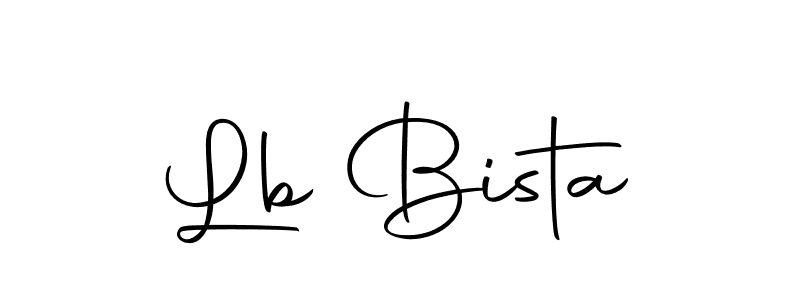 Similarly Autography-DOLnW is the best handwritten signature design. Signature creator online .You can use it as an online autograph creator for name Lb Bista. Lb Bista signature style 10 images and pictures png