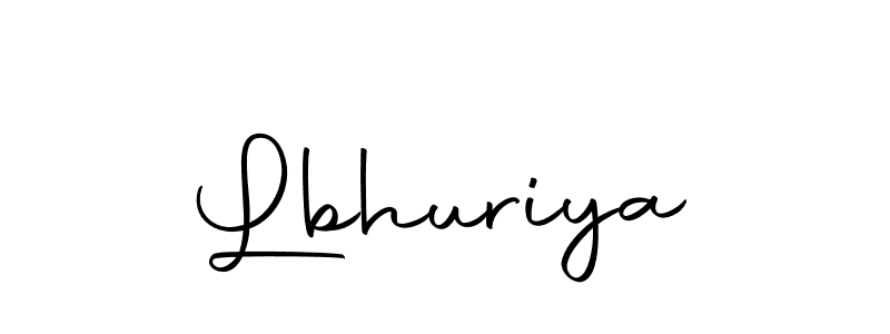 Lbhuriya stylish signature style. Best Handwritten Sign (Autography-DOLnW) for my name. Handwritten Signature Collection Ideas for my name Lbhuriya. Lbhuriya signature style 10 images and pictures png