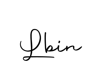 if you are searching for the best signature style for your name Lbin. so please give up your signature search. here we have designed multiple signature styles  using Autography-DOLnW. Lbin signature style 10 images and pictures png