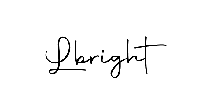 Use a signature maker to create a handwritten signature online. With this signature software, you can design (Autography-DOLnW) your own signature for name Lbright. Lbright signature style 10 images and pictures png