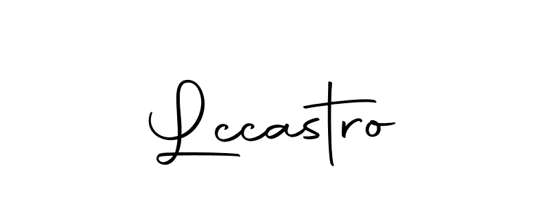 Lccastro stylish signature style. Best Handwritten Sign (Autography-DOLnW) for my name. Handwritten Signature Collection Ideas for my name Lccastro. Lccastro signature style 10 images and pictures png