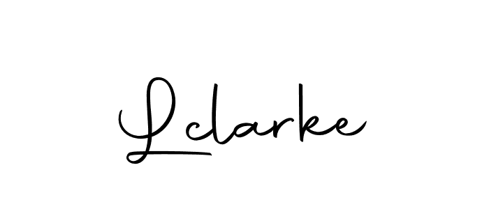 if you are searching for the best signature style for your name Lclarke. so please give up your signature search. here we have designed multiple signature styles  using Autography-DOLnW. Lclarke signature style 10 images and pictures png