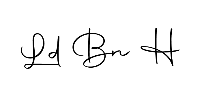 How to make Ld Bn H name signature. Use Autography-DOLnW style for creating short signs online. This is the latest handwritten sign. Ld Bn H signature style 10 images and pictures png