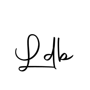 The best way (Autography-DOLnW) to make a short signature is to pick only two or three words in your name. The name Ldb include a total of six letters. For converting this name. Ldb signature style 10 images and pictures png