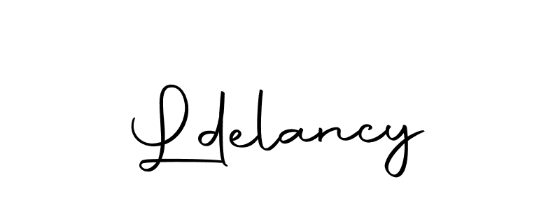 Make a beautiful signature design for name Ldelancy. With this signature (Autography-DOLnW) style, you can create a handwritten signature for free. Ldelancy signature style 10 images and pictures png