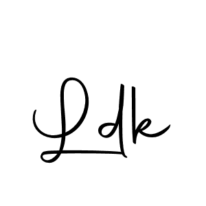 Design your own signature with our free online signature maker. With this signature software, you can create a handwritten (Autography-DOLnW) signature for name Ldk. Ldk signature style 10 images and pictures png