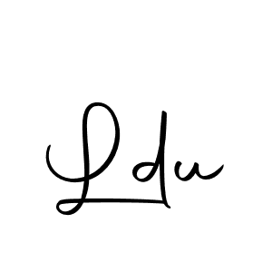 Make a beautiful signature design for name Ldu. With this signature (Autography-DOLnW) style, you can create a handwritten signature for free. Ldu signature style 10 images and pictures png