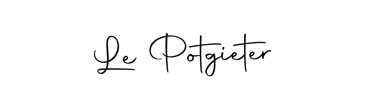 if you are searching for the best signature style for your name Le Potgieter. so please give up your signature search. here we have designed multiple signature styles  using Autography-DOLnW. Le Potgieter signature style 10 images and pictures png
