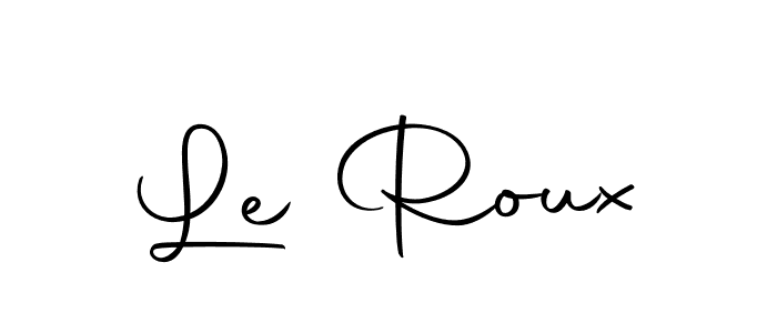 Le Roux stylish signature style. Best Handwritten Sign (Autography-DOLnW) for my name. Handwritten Signature Collection Ideas for my name Le Roux. Le Roux signature style 10 images and pictures png