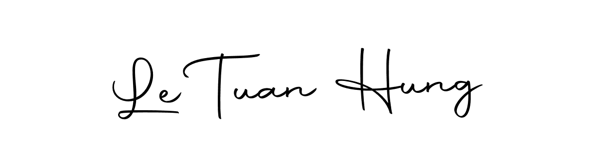 You should practise on your own different ways (Autography-DOLnW) to write your name (Le Tuan Hung) in signature. don't let someone else do it for you. Le Tuan Hung signature style 10 images and pictures png
