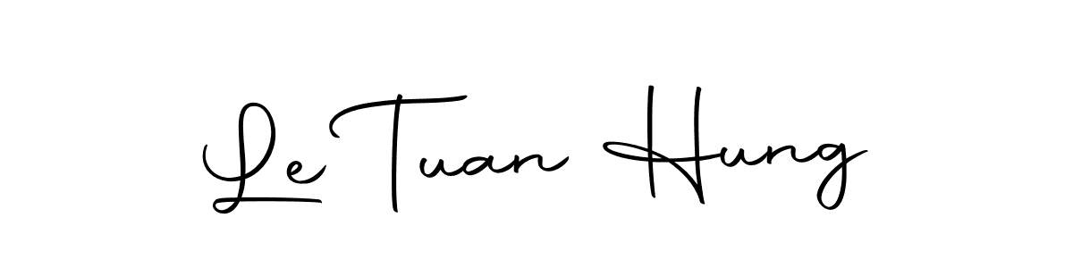 You should practise on your own different ways (Autography-DOLnW) to write your name (Le Tuan Hung) in signature. don't let someone else do it for you. Le Tuan Hung signature style 10 images and pictures png