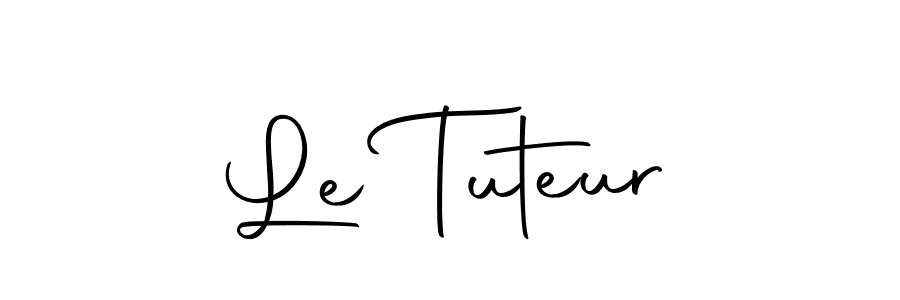 Create a beautiful signature design for name Le Tuteur. With this signature (Autography-DOLnW) fonts, you can make a handwritten signature for free. Le Tuteur signature style 10 images and pictures png