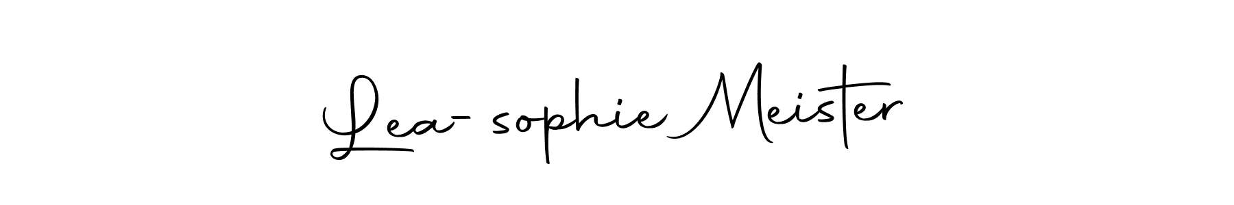 Autography-DOLnW is a professional signature style that is perfect for those who want to add a touch of class to their signature. It is also a great choice for those who want to make their signature more unique. Get Lea-sophie Meister name to fancy signature for free. Lea-sophie Meister signature style 10 images and pictures png