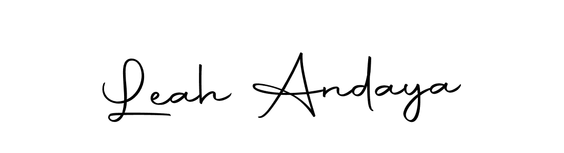 Make a short Leah Andaya signature style. Manage your documents anywhere anytime using Autography-DOLnW. Create and add eSignatures, submit forms, share and send files easily. Leah Andaya signature style 10 images and pictures png