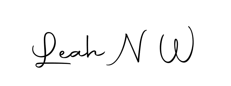 Make a short Leah N W signature style. Manage your documents anywhere anytime using Autography-DOLnW. Create and add eSignatures, submit forms, share and send files easily. Leah N W signature style 10 images and pictures png