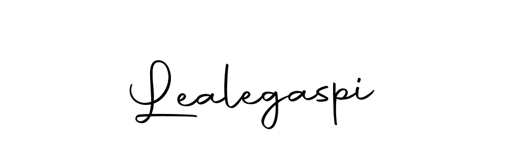 Create a beautiful signature design for name Lealegaspi. With this signature (Autography-DOLnW) fonts, you can make a handwritten signature for free. Lealegaspi signature style 10 images and pictures png