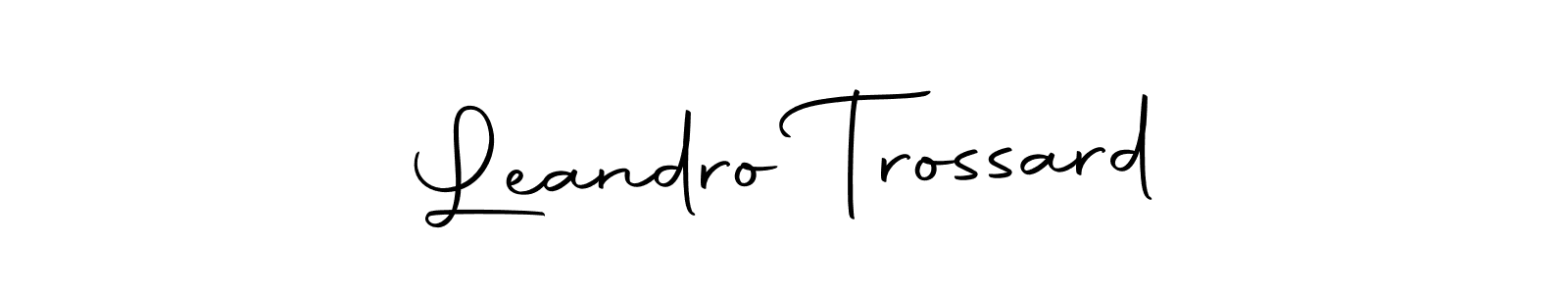 Autography-DOLnW is a professional signature style that is perfect for those who want to add a touch of class to their signature. It is also a great choice for those who want to make their signature more unique. Get Leandro Trossard name to fancy signature for free. Leandro Trossard signature style 10 images and pictures png