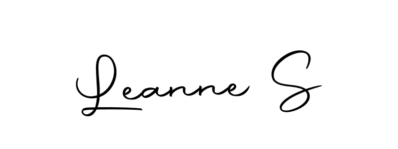 Make a beautiful signature design for name Leanne S. Use this online signature maker to create a handwritten signature for free. Leanne S signature style 10 images and pictures png