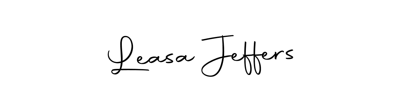 You should practise on your own different ways (Autography-DOLnW) to write your name (Leasa Jeffers) in signature. don't let someone else do it for you. Leasa Jeffers signature style 10 images and pictures png