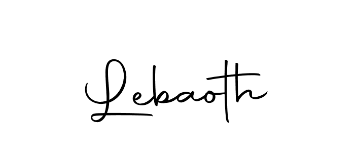if you are searching for the best signature style for your name Lebaoth. so please give up your signature search. here we have designed multiple signature styles  using Autography-DOLnW. Lebaoth signature style 10 images and pictures png