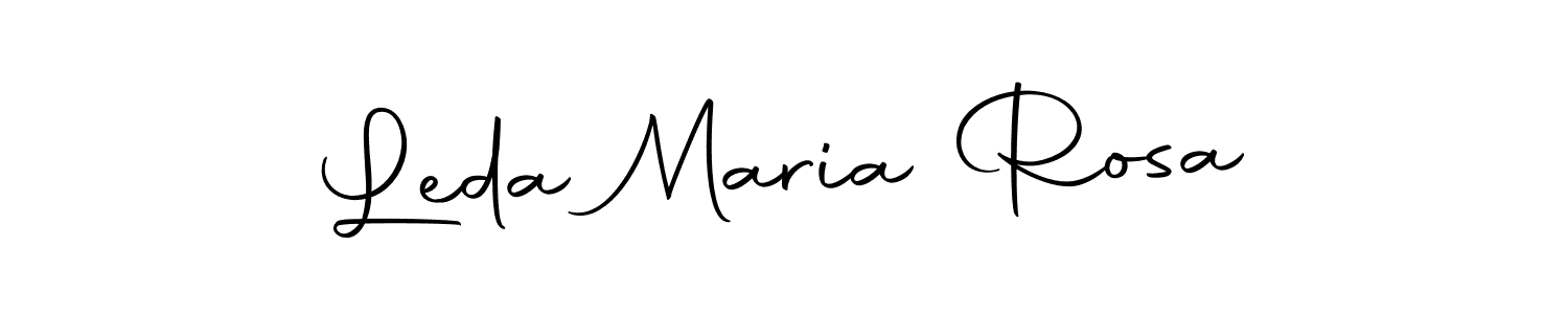 You should practise on your own different ways (Autography-DOLnW) to write your name (Leda Maria Rosa) in signature. don't let someone else do it for you. Leda Maria Rosa signature style 10 images and pictures png