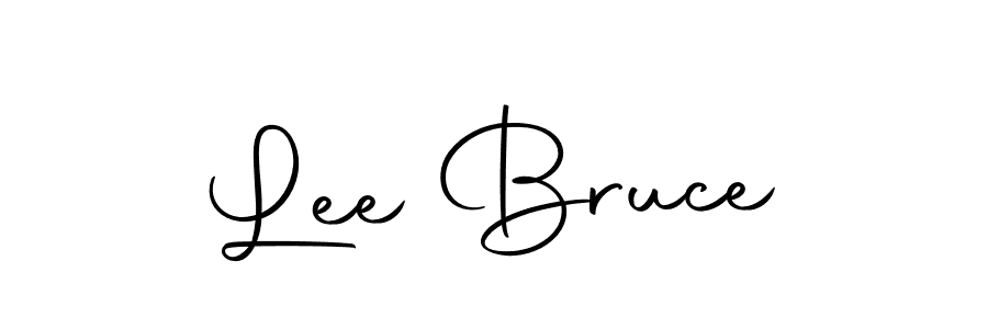 You should practise on your own different ways (Autography-DOLnW) to write your name (Lee Bruce) in signature. don't let someone else do it for you. Lee Bruce signature style 10 images and pictures png