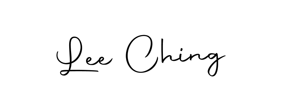 The best way (Autography-DOLnW) to make a short signature is to pick only two or three words in your name. The name Lee Ching include a total of six letters. For converting this name. Lee Ching signature style 10 images and pictures png