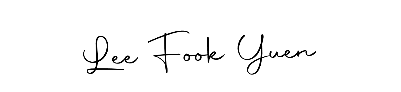 How to make Lee Fook Yuen signature? Autography-DOLnW is a professional autograph style. Create handwritten signature for Lee Fook Yuen name. Lee Fook Yuen signature style 10 images and pictures png