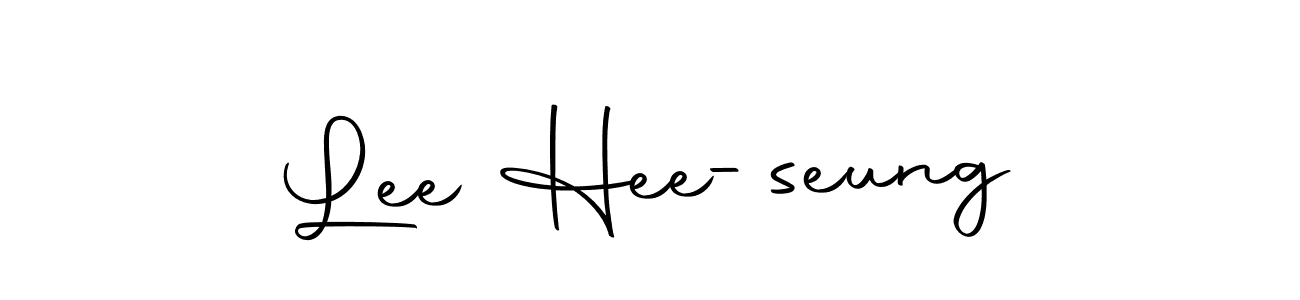 Once you've used our free online signature maker to create your best signature Autography-DOLnW style, it's time to enjoy all of the benefits that Lee Hee-seung name signing documents. Lee Hee-seung signature style 10 images and pictures png