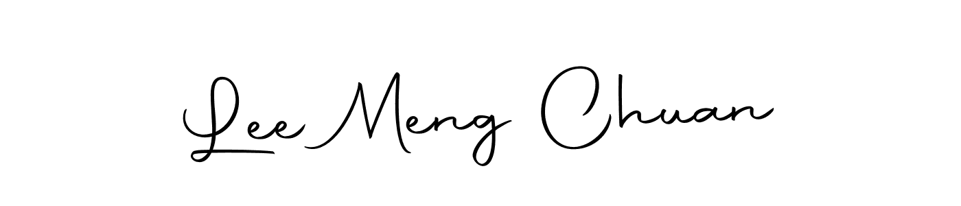 Design your own signature with our free online signature maker. With this signature software, you can create a handwritten (Autography-DOLnW) signature for name Lee Meng Chuan. Lee Meng Chuan signature style 10 images and pictures png