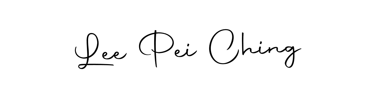 You should practise on your own different ways (Autography-DOLnW) to write your name (Lee Pei Ching) in signature. don't let someone else do it for you. Lee Pei Ching signature style 10 images and pictures png