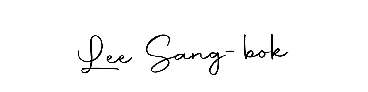 Once you've used our free online signature maker to create your best signature Autography-DOLnW style, it's time to enjoy all of the benefits that Lee Sang-bok name signing documents. Lee Sang-bok signature style 10 images and pictures png