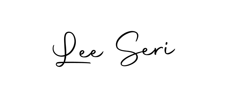 Make a beautiful signature design for name Lee Seri. With this signature (Autography-DOLnW) style, you can create a handwritten signature for free. Lee Seri signature style 10 images and pictures png