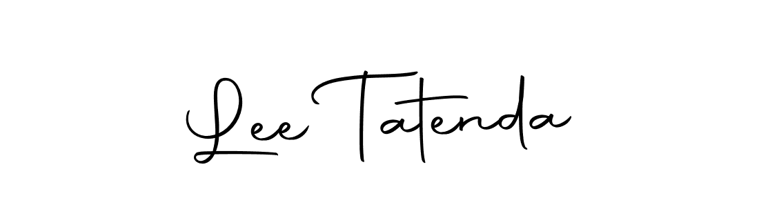 Design your own signature with our free online signature maker. With this signature software, you can create a handwritten (Autography-DOLnW) signature for name Lee Tatenda. Lee Tatenda signature style 10 images and pictures png