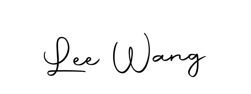 Lee Wang stylish signature style. Best Handwritten Sign (Autography-DOLnW) for my name. Handwritten Signature Collection Ideas for my name Lee Wang. Lee Wang signature style 10 images and pictures png