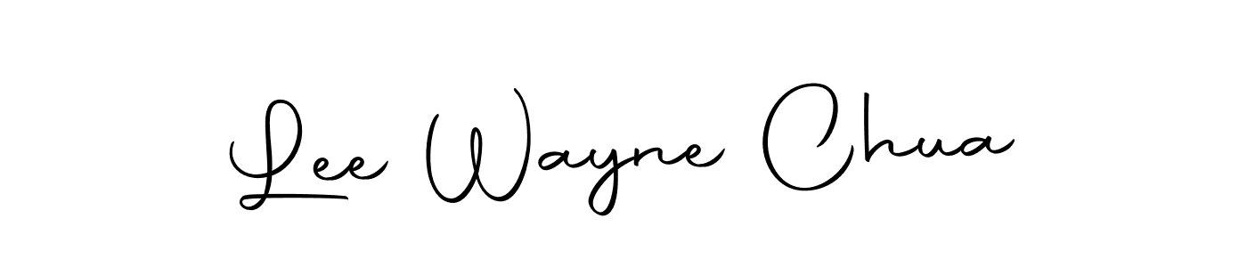 Also we have Lee Wayne Chua name is the best signature style. Create professional handwritten signature collection using Autography-DOLnW autograph style. Lee Wayne Chua signature style 10 images and pictures png