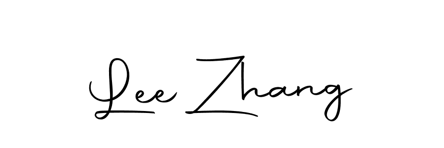 You should practise on your own different ways (Autography-DOLnW) to write your name (Lee Zhang) in signature. don't let someone else do it for you. Lee Zhang signature style 10 images and pictures png