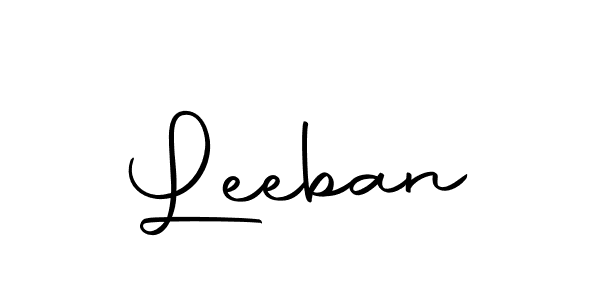 How to make Leeban signature? Autography-DOLnW is a professional autograph style. Create handwritten signature for Leeban name. Leeban signature style 10 images and pictures png