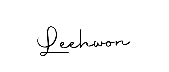 Make a beautiful signature design for name Leehwon. With this signature (Autography-DOLnW) style, you can create a handwritten signature for free. Leehwon signature style 10 images and pictures png