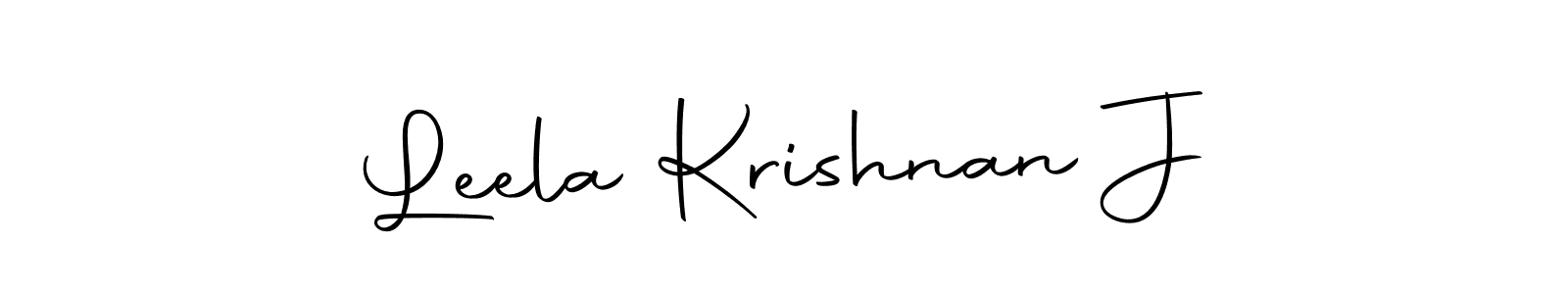 You should practise on your own different ways (Autography-DOLnW) to write your name (Leela Krishnan J) in signature. don't let someone else do it for you. Leela Krishnan J signature style 10 images and pictures png