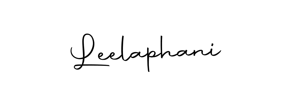 Make a beautiful signature design for name Leelaphani. With this signature (Autography-DOLnW) style, you can create a handwritten signature for free. Leelaphani signature style 10 images and pictures png
